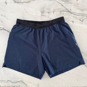 Adidas Aeroready Athletic Gym Shorts Zipper Pockets Navy Blue Men’s Large Large
